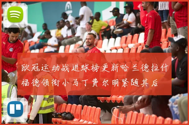 欧冠运动战进球榜更新哈兰德拉什福德领衔小马丁费尔明紧随其后