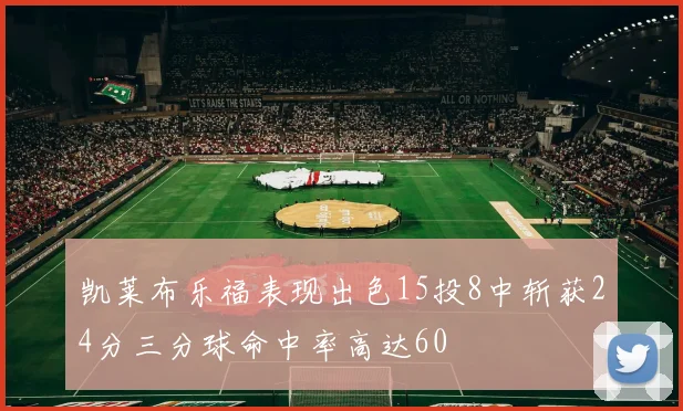 凯莱布乐福表现出色15投8中斩获24分三分球命中率高达60